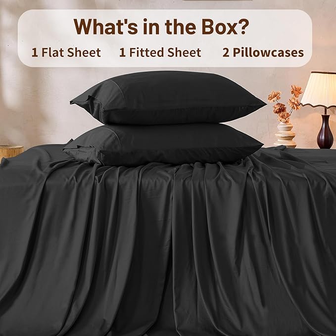 Flat Sheet - California King - 16 in Deep Pocket - 4 Piece