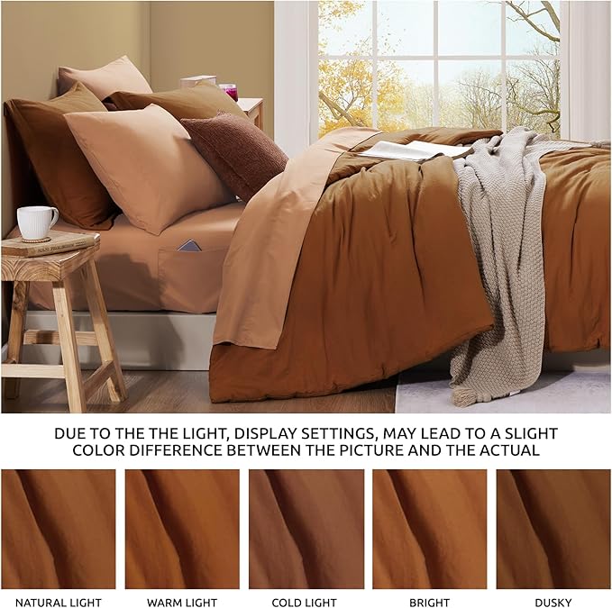 Microfiber Comforter Set - King - 7 Piece