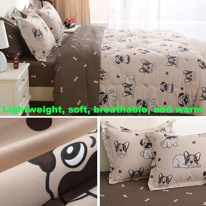 Microfiber Comforter Set - Twin - 7 Piece