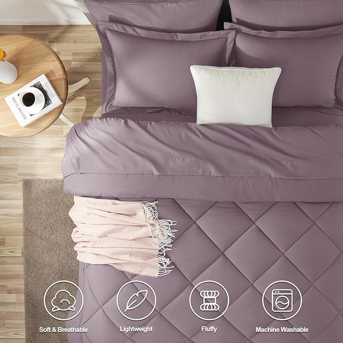 Down Alternative Comforter Set - King - 7 Piece