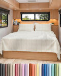 Cooling Bed Sheet Set - Queen - 4 Piece
