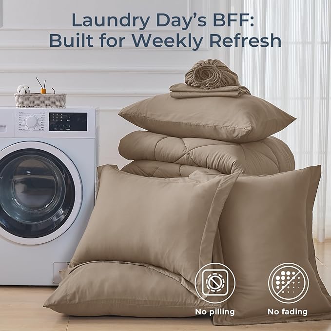 Comforter Set - King - 7 Piece