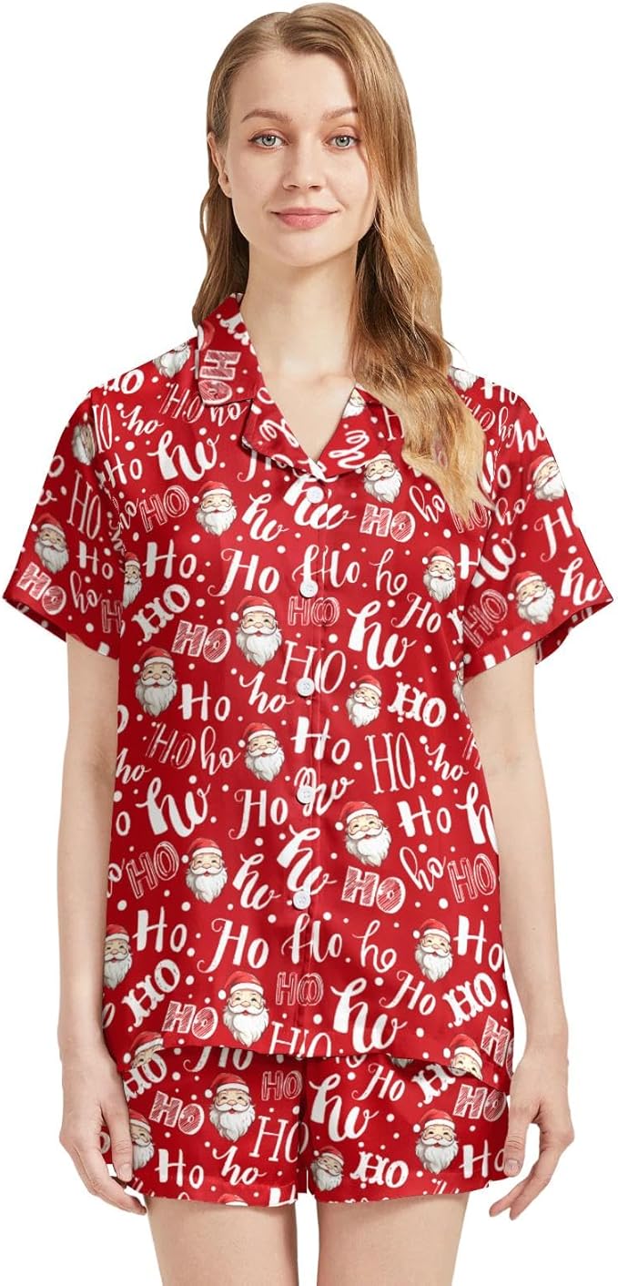 Women's Pajama Set - Short Sleeve - 2 Piece