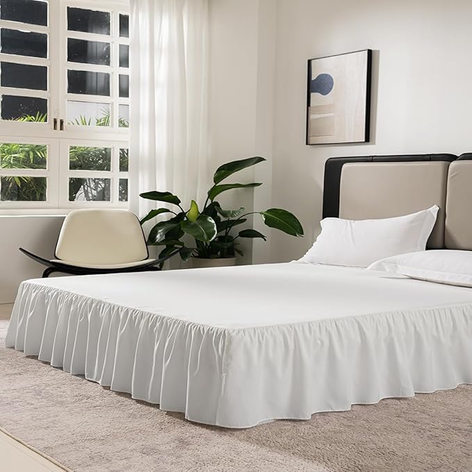 Microfiber Bed Skirt - Queen - 16 in Drop