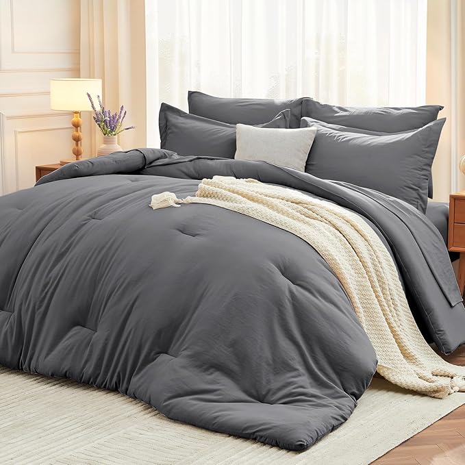 Comforter Set - Queen - 7 Piece