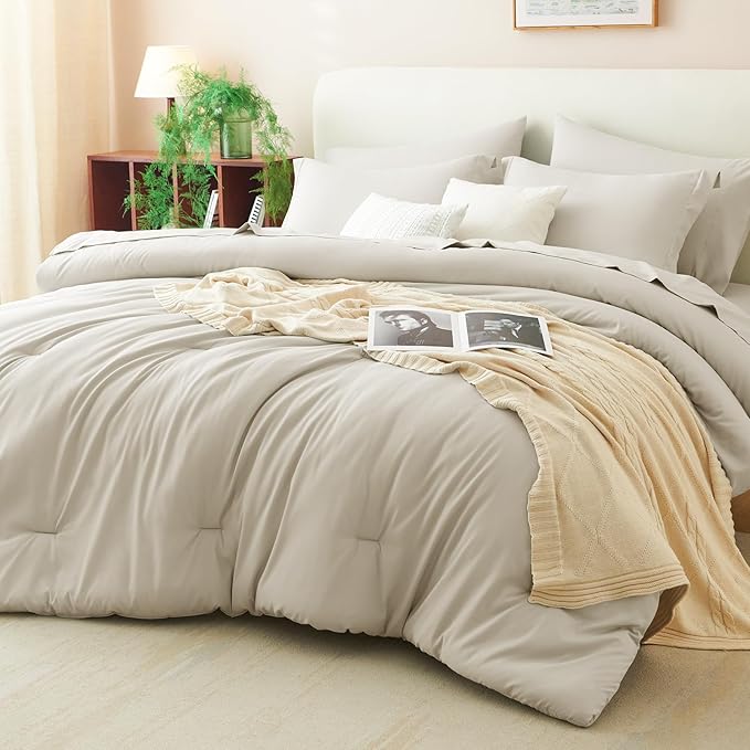 Down Alternative Comforter Set - Queen - 7 Piece