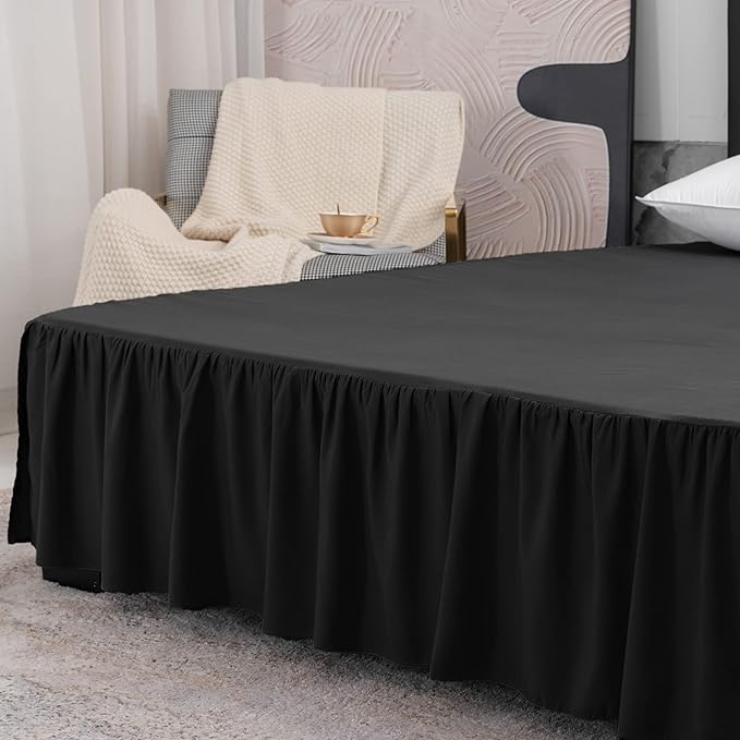 Bed Skirt - King - 12 in Drop