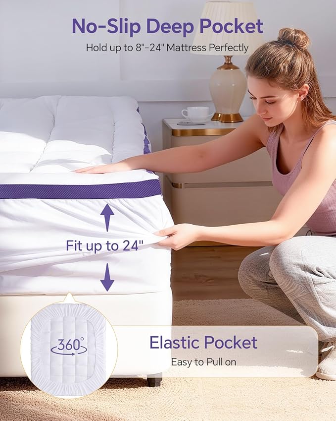 Memory Foam Mattress Topper - Full