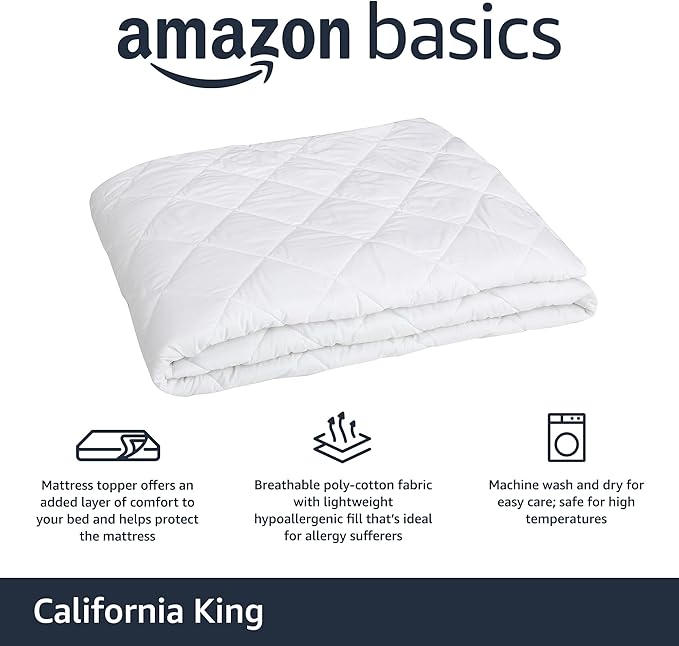 Hypoallergenic Mattress Pad - California King