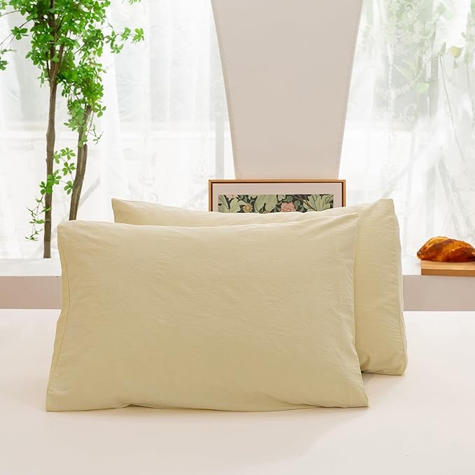 Linen Duvet Cover Set - Queen - 3 Piece