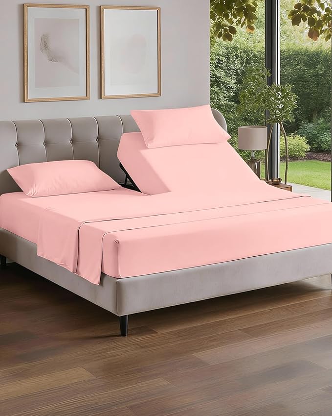 Cooling Bed Sheet Set - King - 4 Piece
