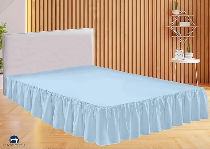Microfiber Bed Skirt - King - 15 in Drop