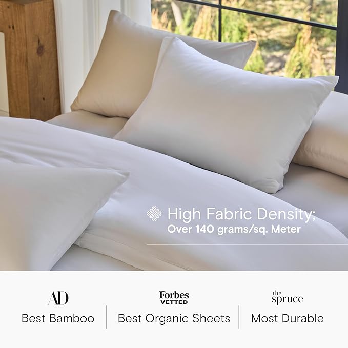 Bamboo Cooling Duvet Cover Set - Queen