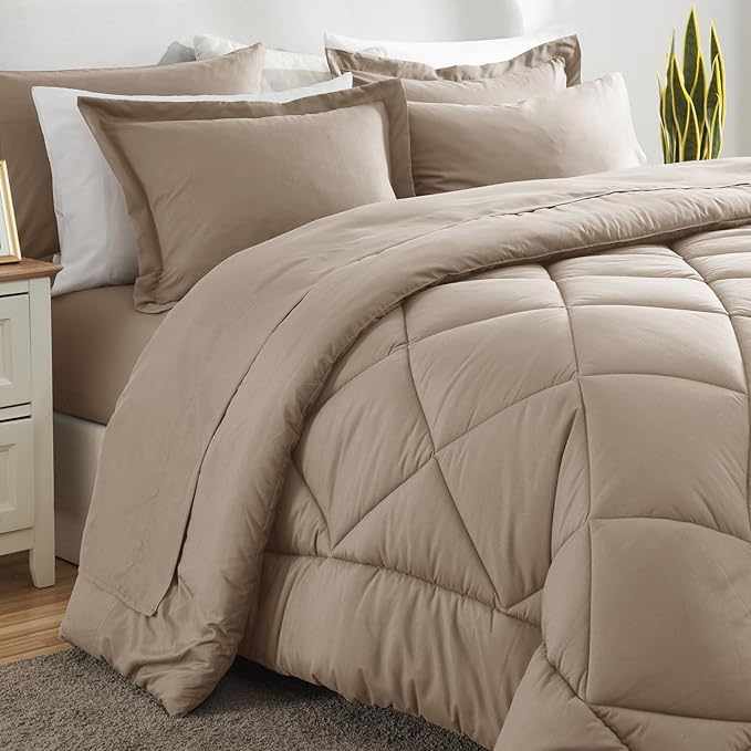 Down Alternative Comforter Set - King - 7 Piece