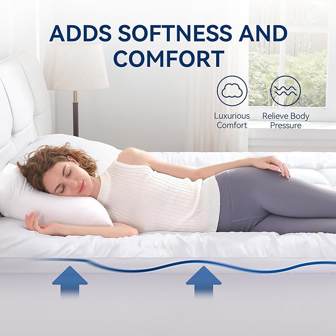 Memory Foam Mattress Topper - King