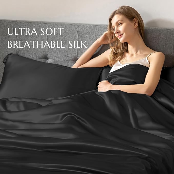 Mulberry Silk Duvet Cover - Queen