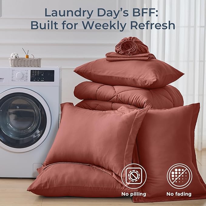Comforter Set - King - 7 Piece