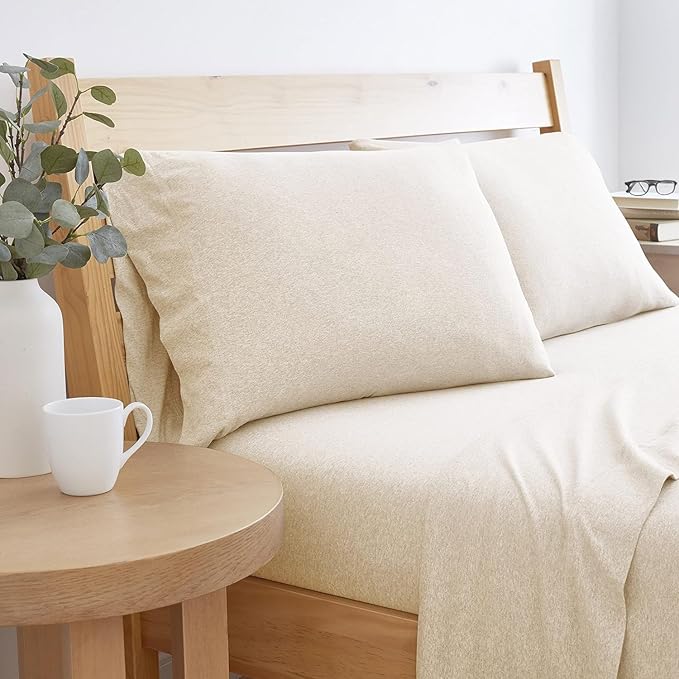 Jersey Bed Sheet Set - King - 4 Piece