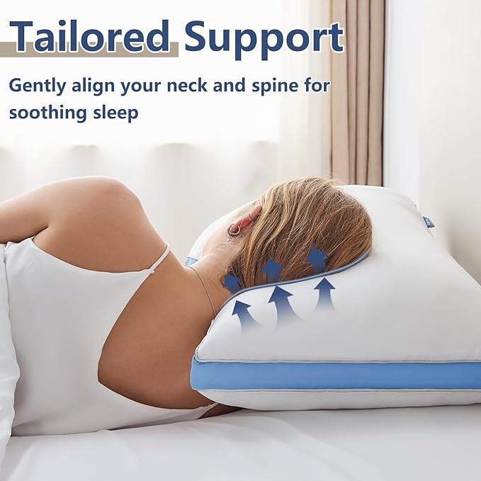 Down Alternative Bed Pillow - King - 2 Pack