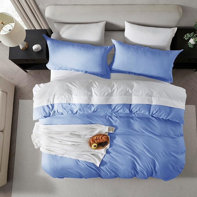 Duvet Cover Set - Full - 80 x 90 in - 3 Piece