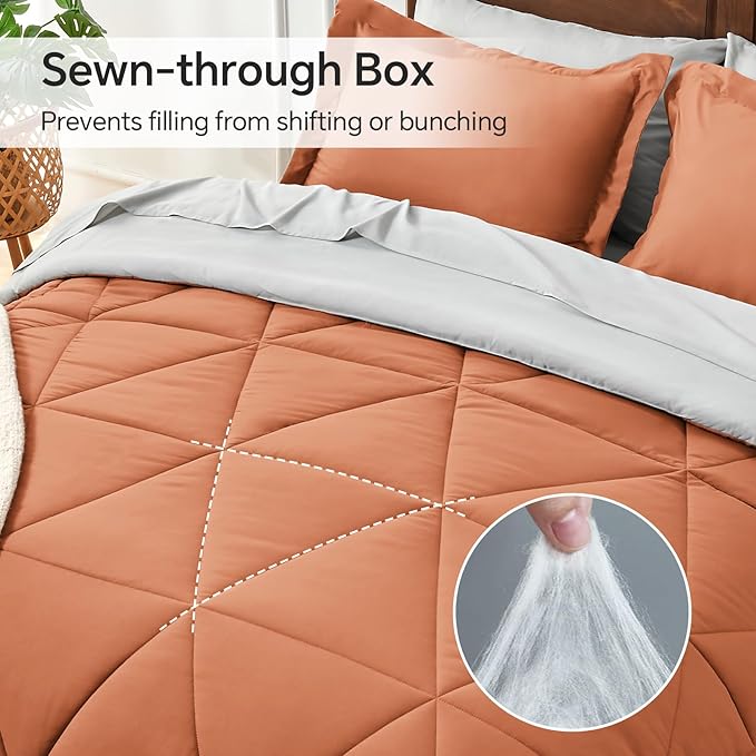 Microfiber Comforter Set - Twin - 5 Piece