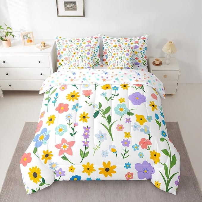 Microfiber Comforter Set - Twin - 7 Piece