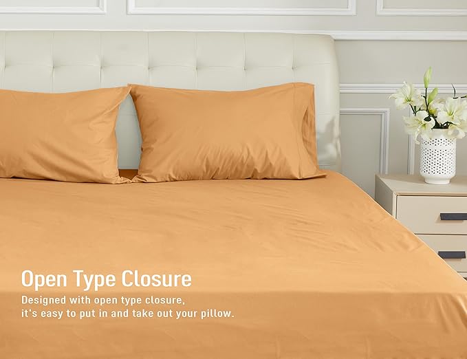 100% Cotton Pillowcase Set - Queen - 20 x 30 in - 2 Piece