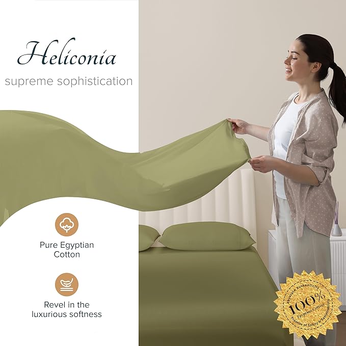 Linen Cooling Bed Sheet Set - California King - 4 Piece