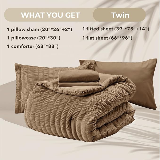 Comforter Set - Twin - 5 Piece