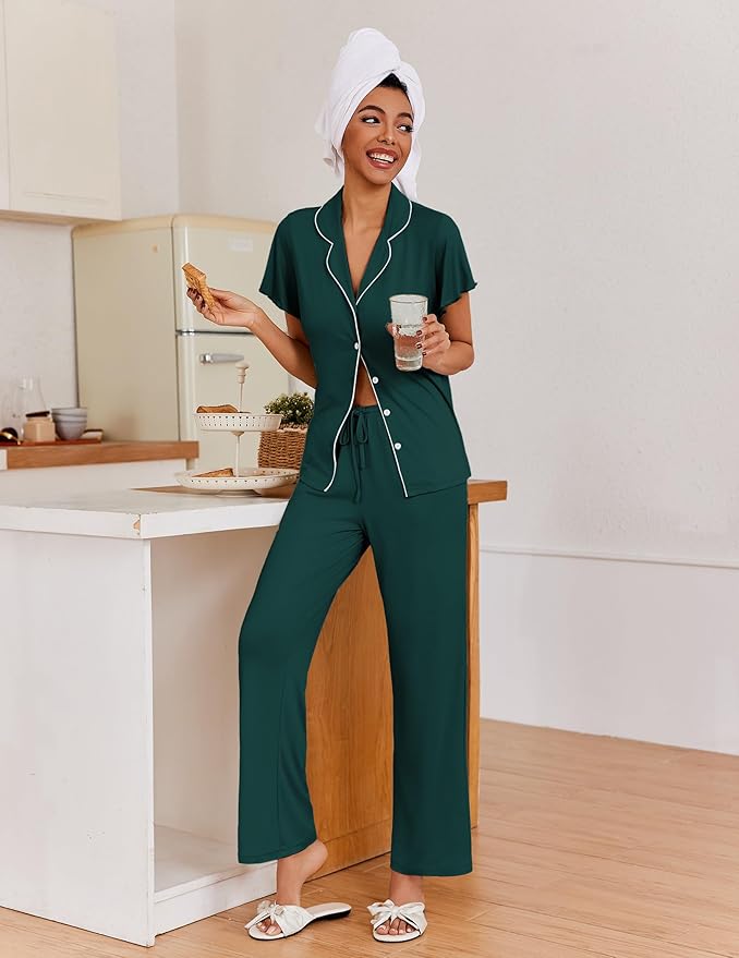Women's Pants Pajama Set - 2 Piece