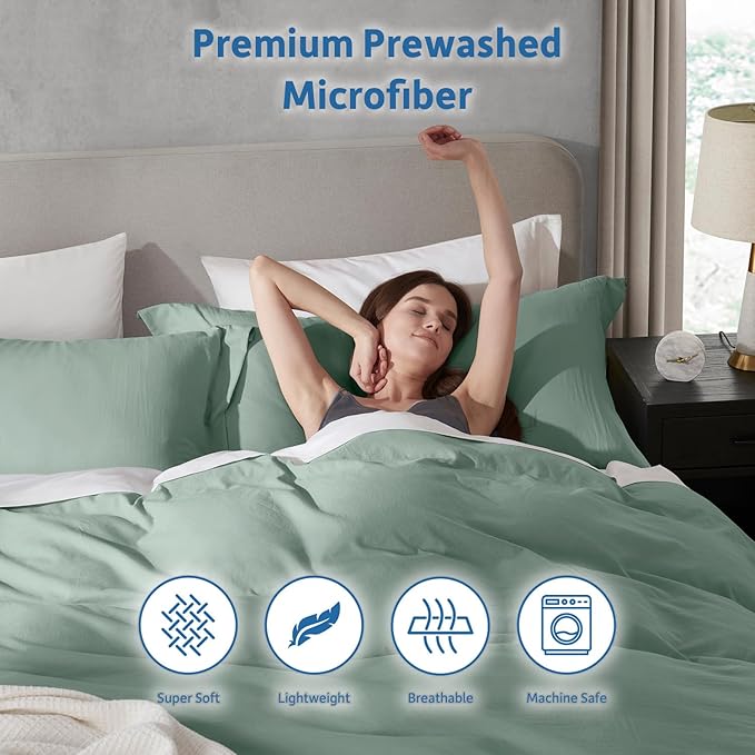 Duvet Cover Set - Full - 80 x 90 in - 3 Piece