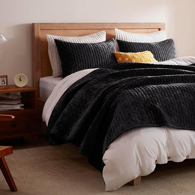 Velvet Quilt Set - King