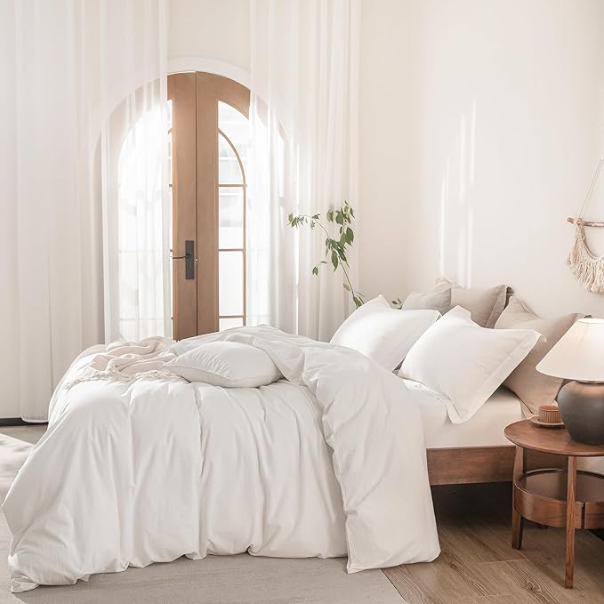 Linen Duvet Cover Set - King