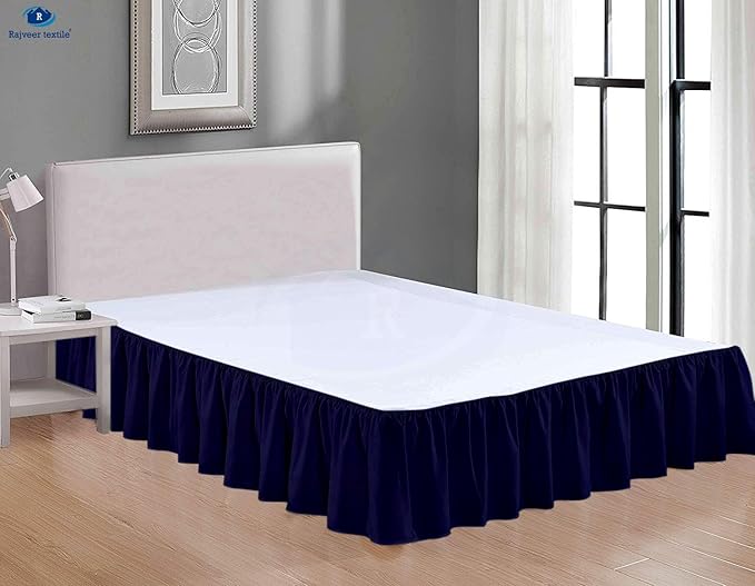 Microfiber Bed Skirt - King - 15 in Drop