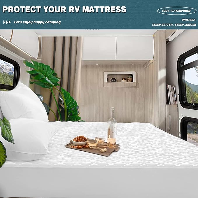 Waterproof Mattress Pad - Queen