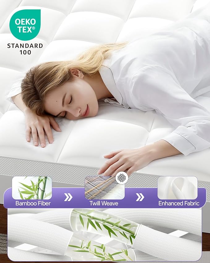 Memory Foam Mattress Topper - Queen