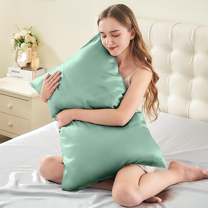 Mulberry Silk Cooling Pillowcase - Standard - 20 x 26 in