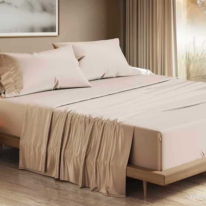 Bed Sheet Set - Queen - 17 in Deep Pocket - 4 Piece
