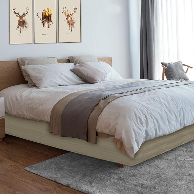 Linen Bed Skirt - King