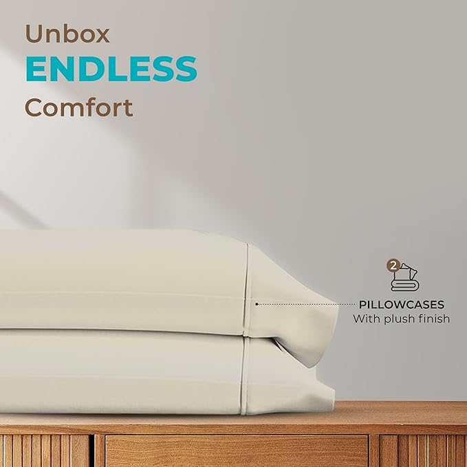 Cooling Pillowcase Set - King - 2 Piece