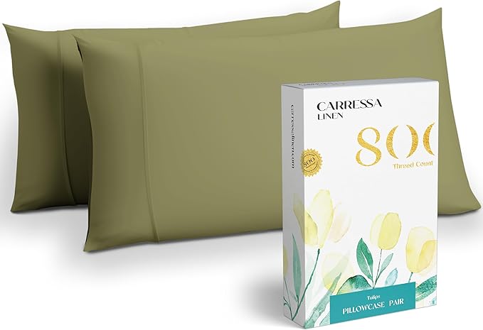 Linen Cooling Pillowcase Set - King - 2 Piece