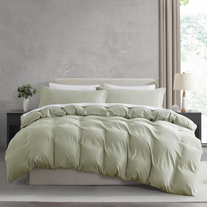 Duvet Cover Set - King - 104 x 90 in - 3 Piece