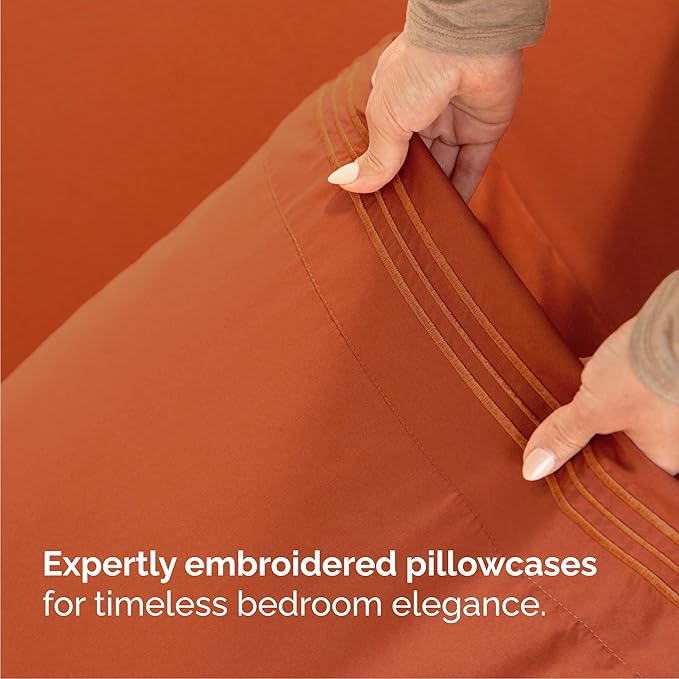 Cooling Bed Sheet Set - King - 4 Piece