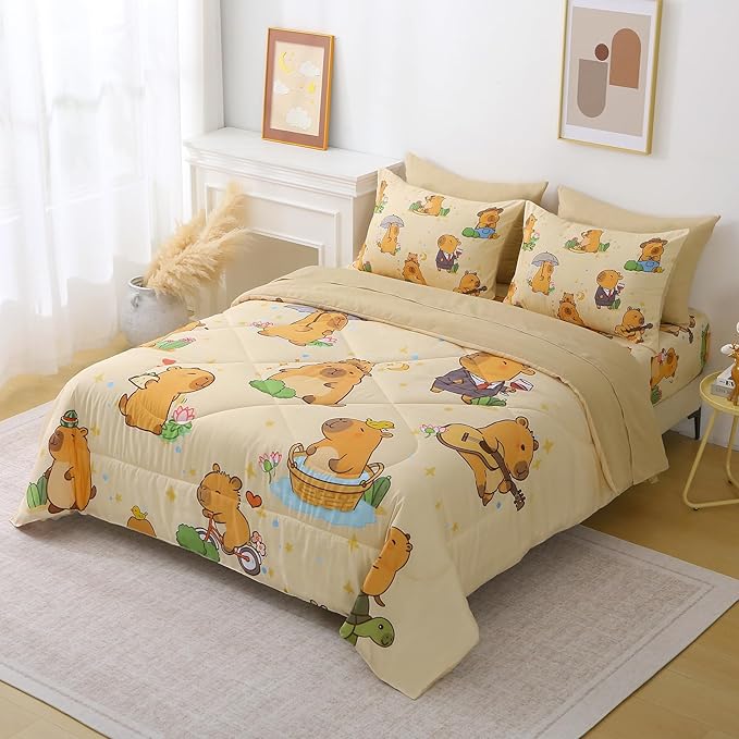 Comforter Set - Queen - 7 Piece