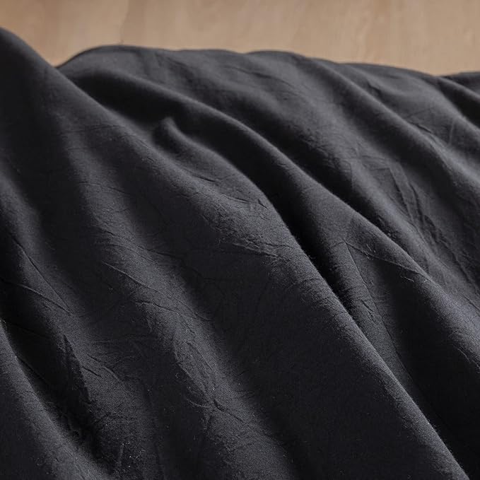 Linen Duvet Cover Set - Queen - 3 Piece