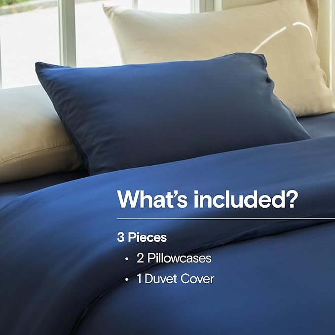 Bamboo Cooling Duvet Cover Set - Queen
