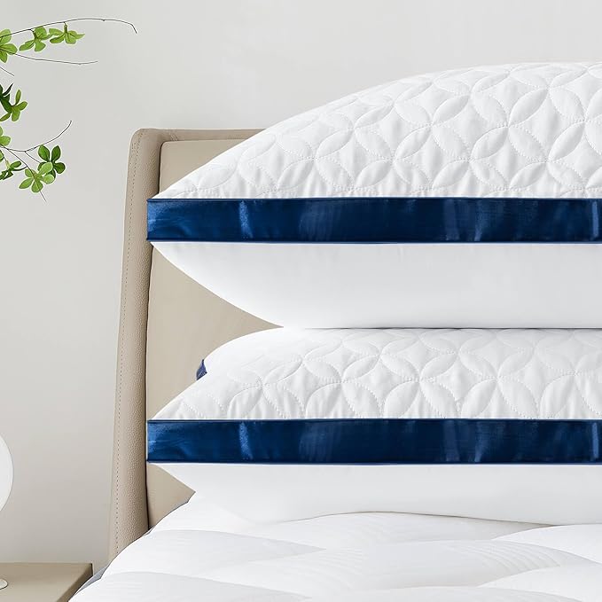 Down Alternative Cooling Bed Pillow - Queen - 2 Pack