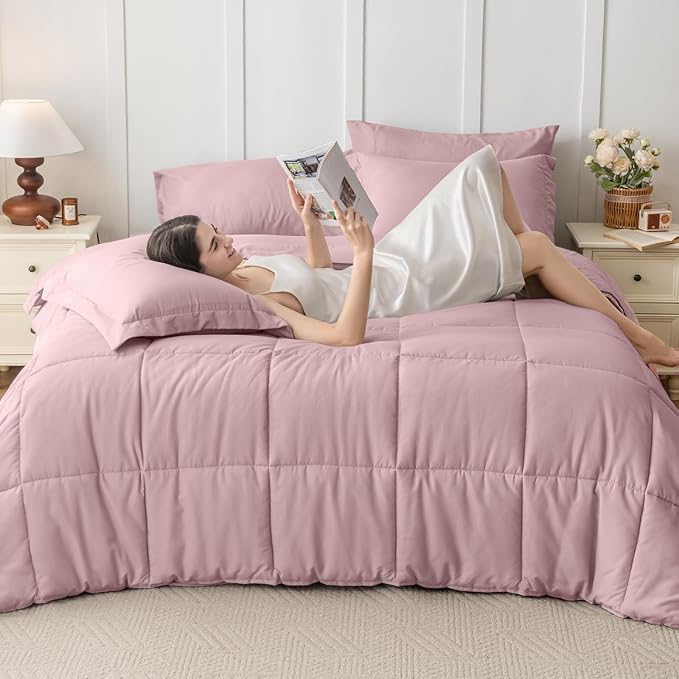 Down Alternative Comforter Set - Queen - 7 Piece