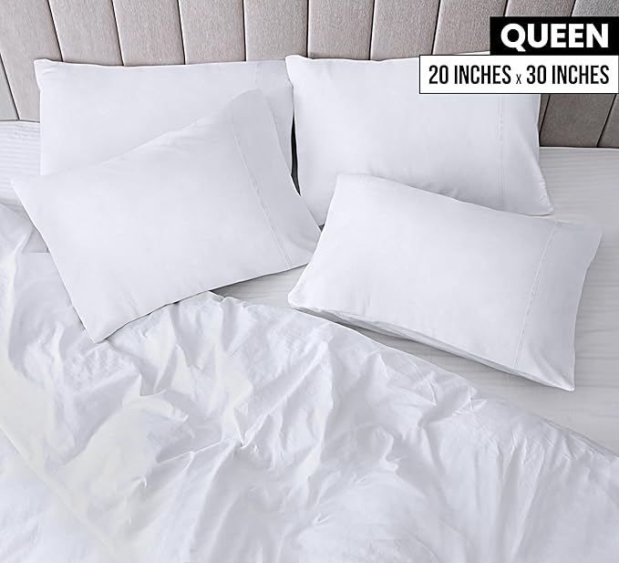 Microfiber Pillowcase - King - 20 x 40 in - 80 Pack