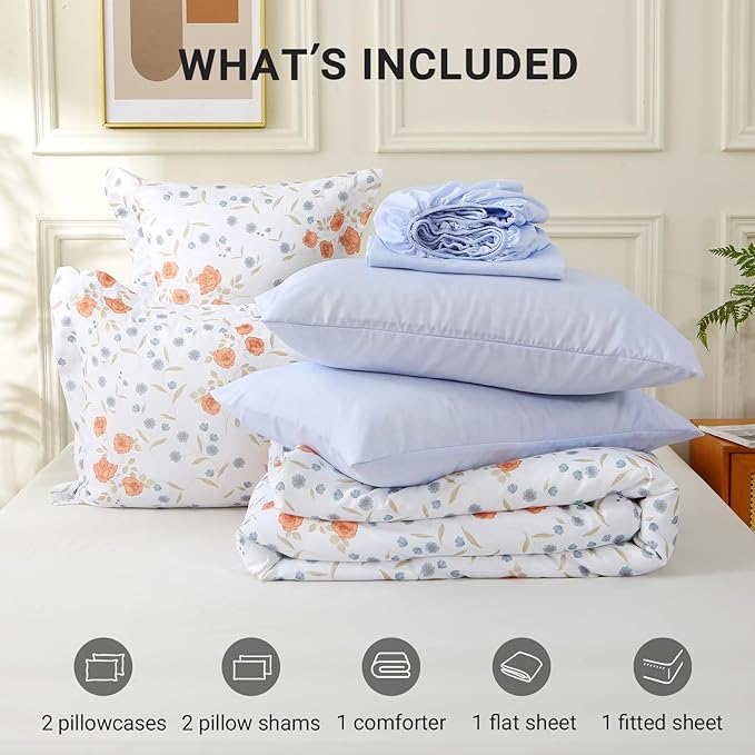 Comforter Set - Queen - 7 Piece